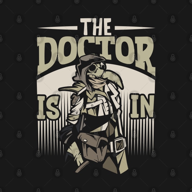 The doctor is in - plague doctor by Modern Medieval Design