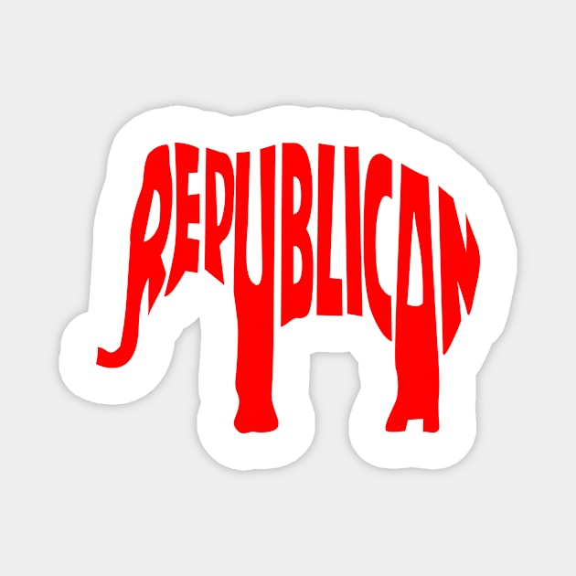 Republican Party Magnet by denip