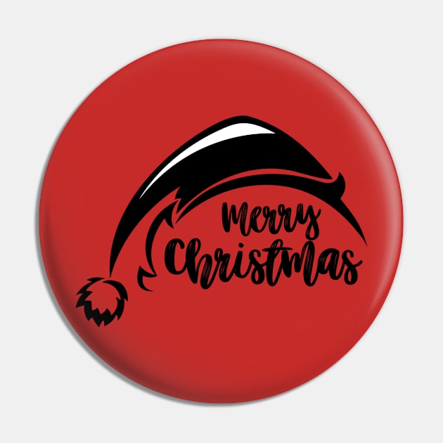 Santa Cap Pin by Whatastory