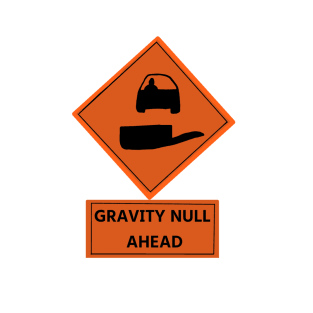 Gravity Null Ahead Traffic T-Shirt