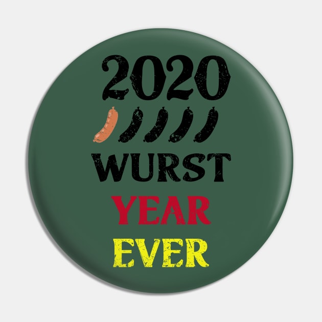 Wurst Year Ever Pin by BethTheKilljoy