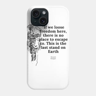 Reagan Last Stand Phone Case