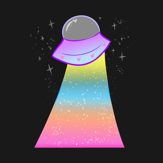 Pastel Sparkle UFO by ShinyBat