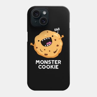 Monster Cookie Cute Food Pun Phone Case