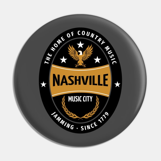 Nashville Pin by AllAmerican