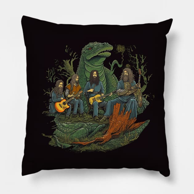 KING GIZZARD AND THE LIZARD WIZARD Pillow by Pixy Official