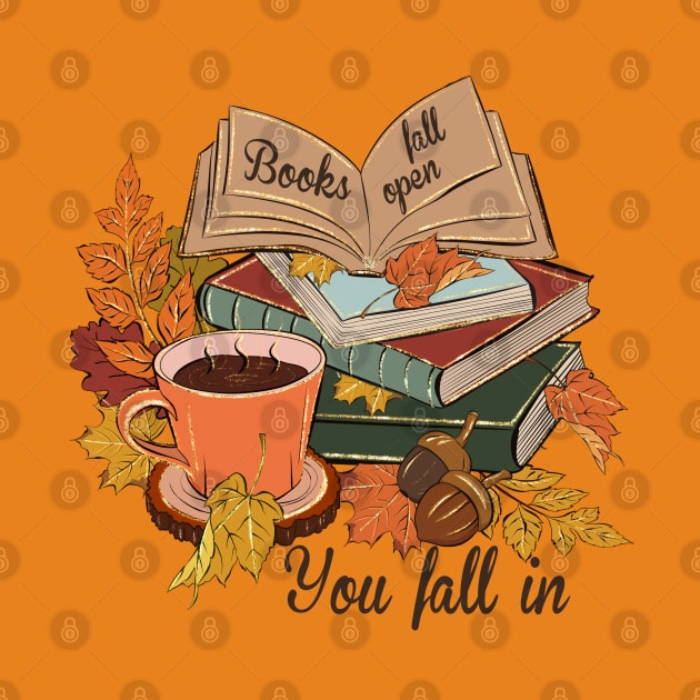 Books fall open by Myartstor 