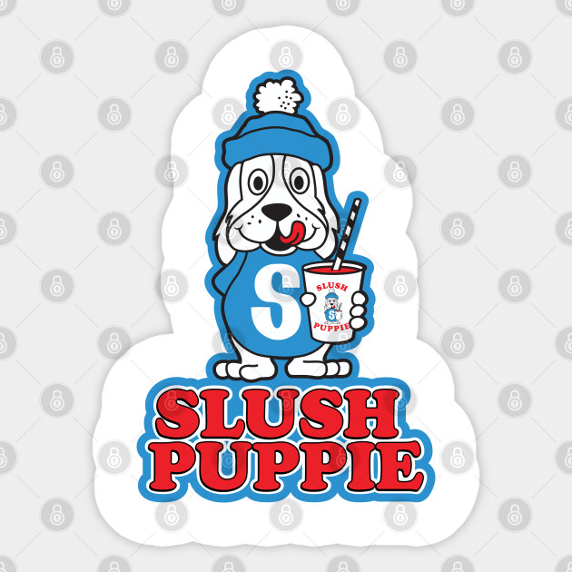 Slush Puppie - Retro - Sticker