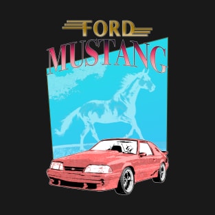 1991 Ford Mustang Retro T-Shirt