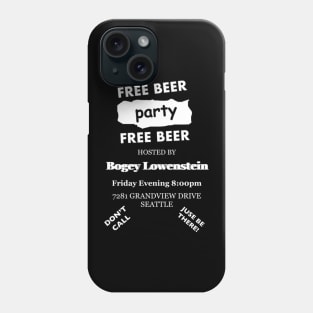 Bogey Lowenstein Party Invitation Phone Case