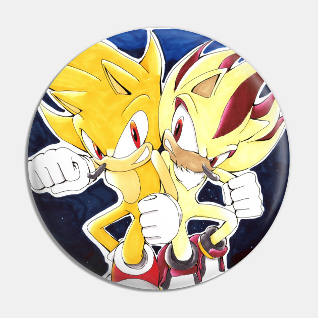 SEGA Sonic Mania Pin Buttons Incl. Sonic the Hedgehog Tails 