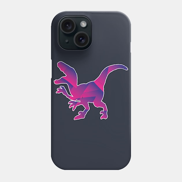 Purple Velociraptor Phone Case by bluerockproducts