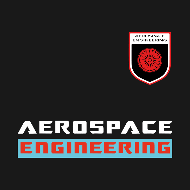 Aerospace engineering text and logo aircraft engineer design by PrisDesign99