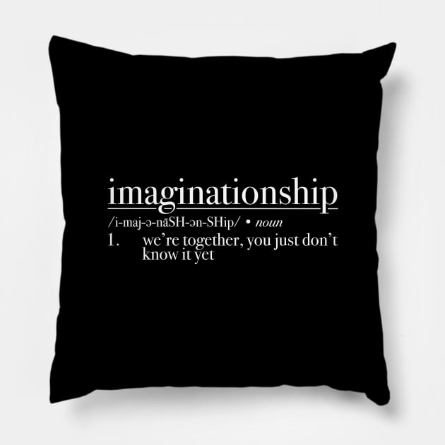 Imaginationship Funny Pillow by sparkling-in-silence