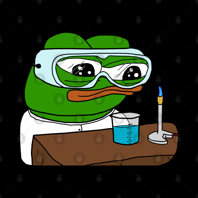 Chemist Apu Pepe by Lean Mean Meme Machine