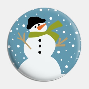 Cute snowman Pin