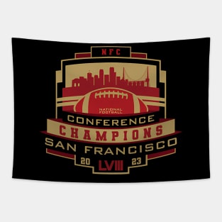 Nfc Champs 2023 49Ers Tapestry