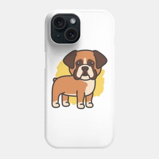 Cute Boxer Dog Phone Case