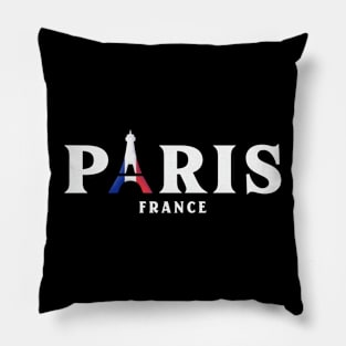 Travel Paris France Eiffel Tower Pillow