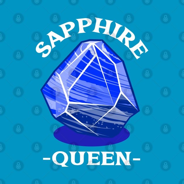 Sapphire Queen Gemstone Gem by Witchy Ways