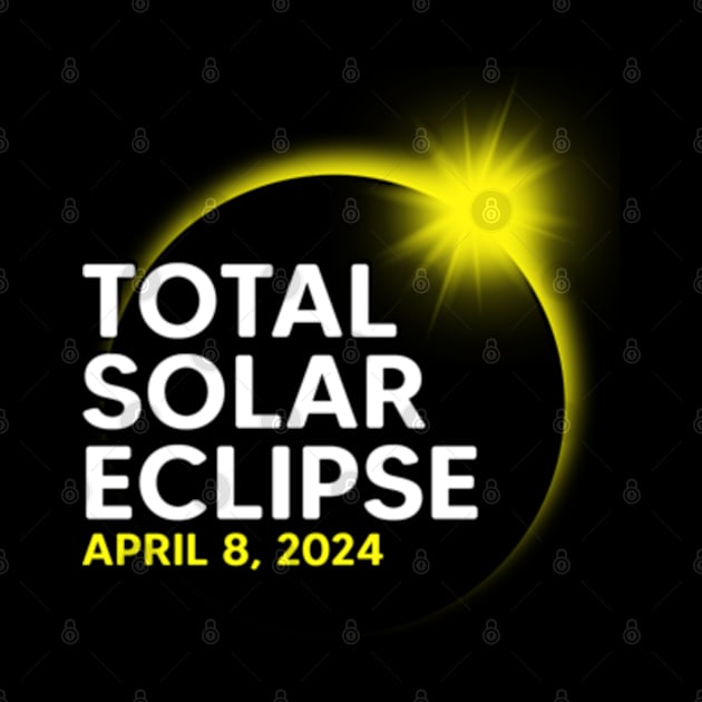 Total Solar Eclipse 2024 April 8 Totality by Emma Creation