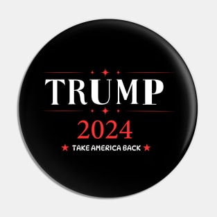 trump take America back t-shirt Pin