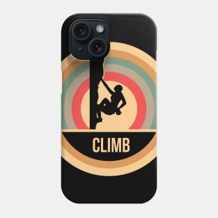 Retro Vintage Climbing Gift For Climbers Phone Case