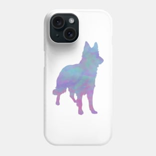 Rainbow Pastel German Shepherd Phone Case