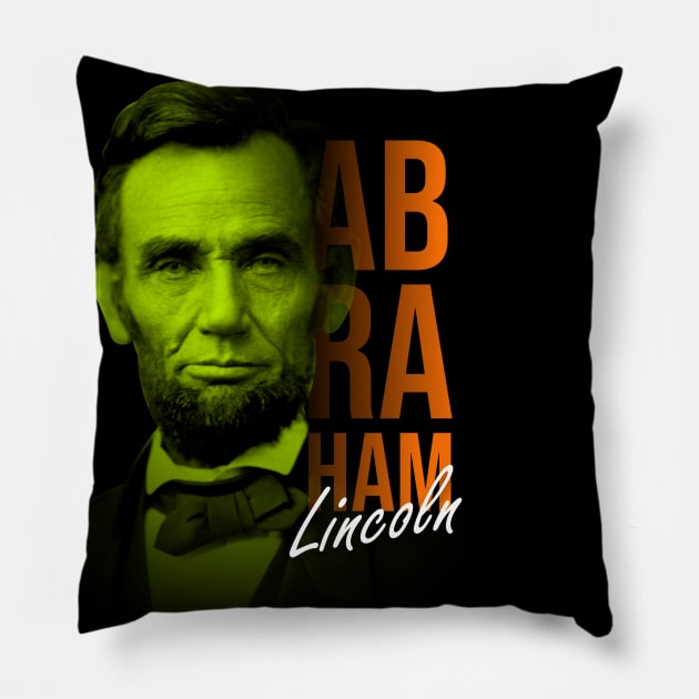 Lincoln The Honest Abe Pillow by pentaShop