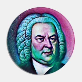 Johann Sebastian Bach Portrait | Johann Sebastian Bach Artwork 4 Pin