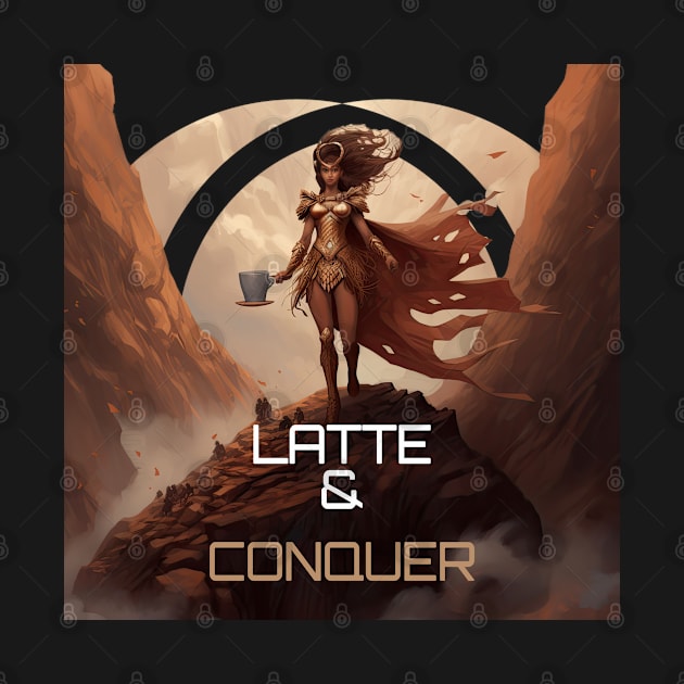 Latte and Conquer by Oddities Outlet