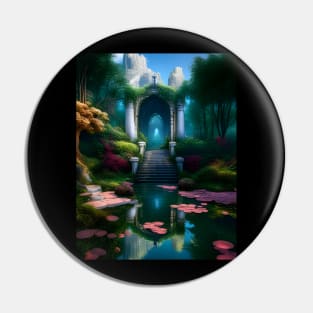 Enchanted Garden of the Wood Master Pin