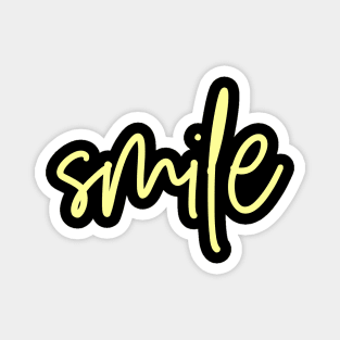 Smile - Yellow Magnet