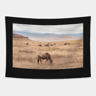 Wildebeest (Ngorogoro Crater) #2 Tapestry