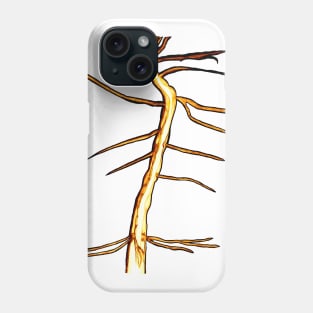 Golden Tree Phone Case