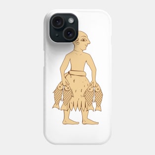 Sumerian Fish man Phone Case