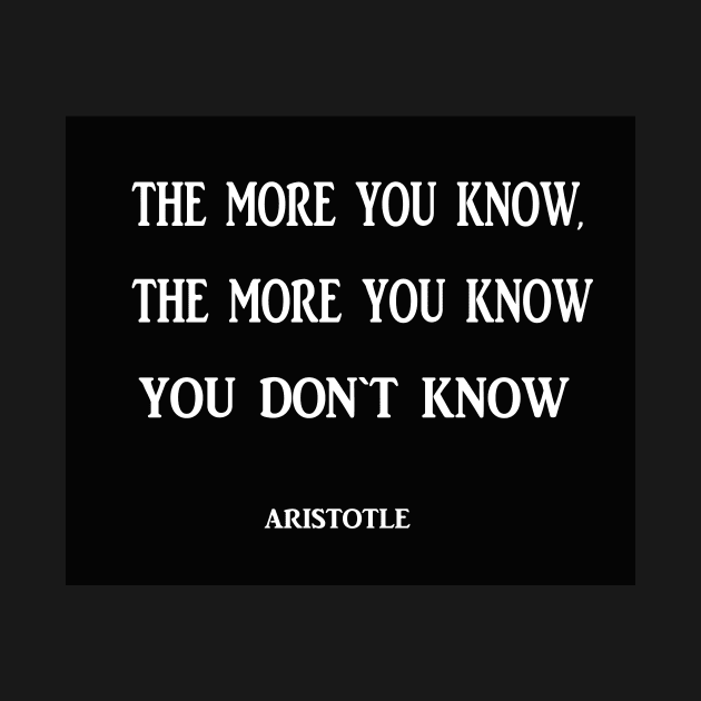 Aristotle famous quote by icarusismartdesigns