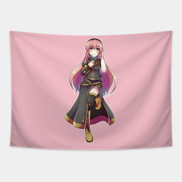 Vocaloid - Luka Megurine Tapestry by Nadi-chan16