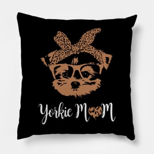 Yorkie Mom Pillow