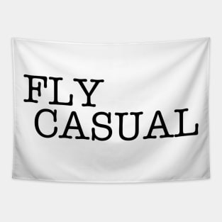 Fly Casual (Black) Tapestry