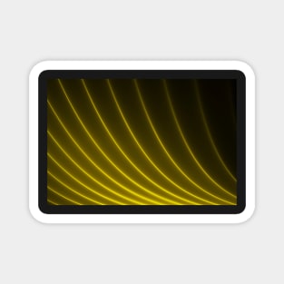 Abstract wave and curved lines illustration background yellow Magnet