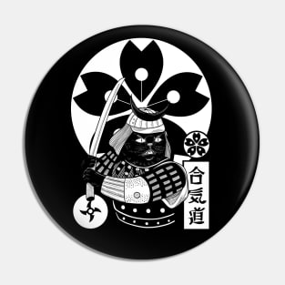 Samurai Cat Pin