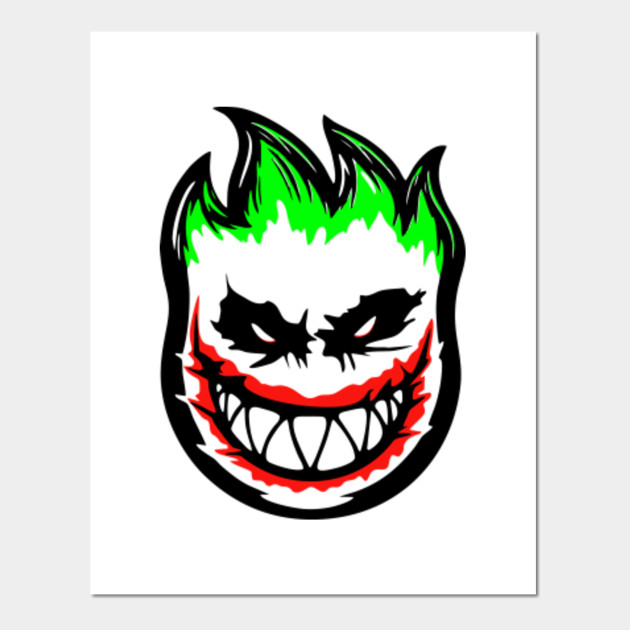Spitfire Joker Face Spitfire Joker Face Affiche Et Impression