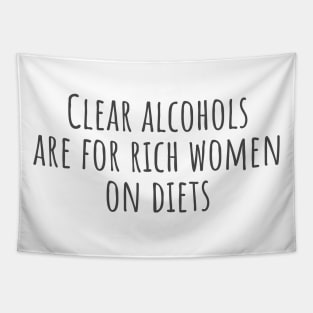 Clear Alcohols Tapestry