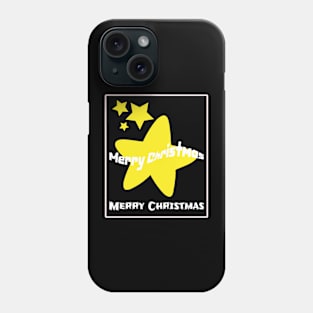 Yellow Stars for Christmas Phone Case