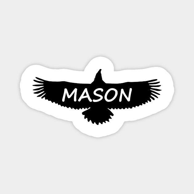 Mason Eagle Magnet by gulden