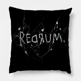 Redrum (dark) Pillow