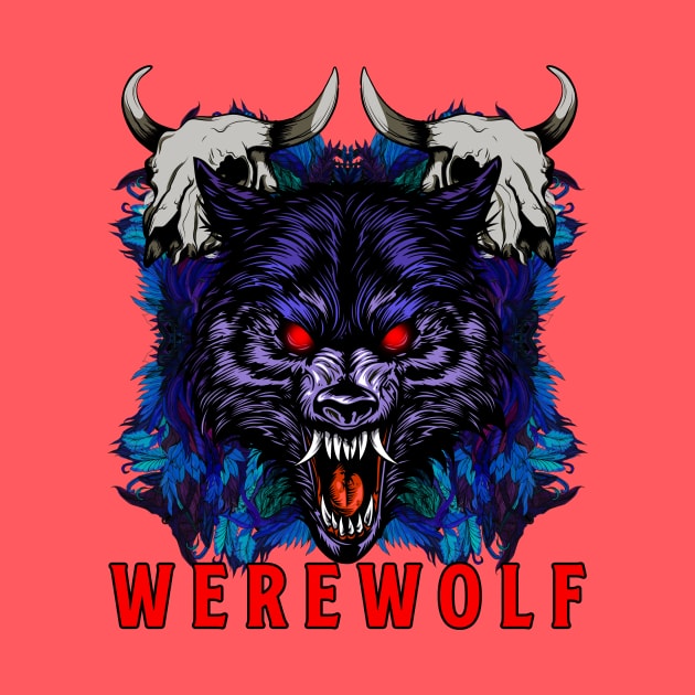 WEREWOLF by theanomalius_merch