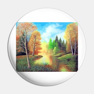 Watery Glade Pin