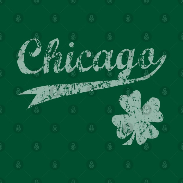 Retro Chicago Irish St Patricks Day by E